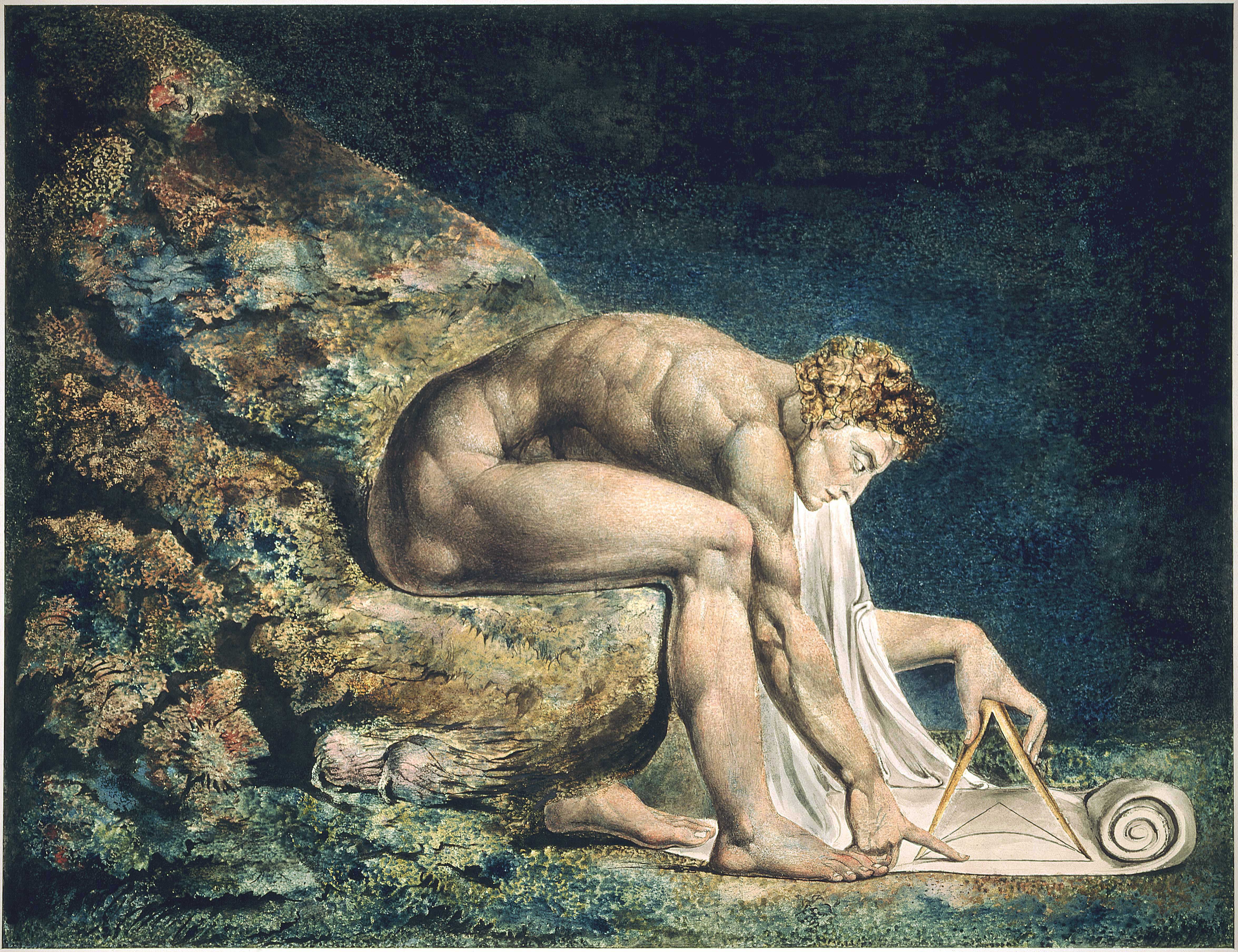 William Blake, Newton