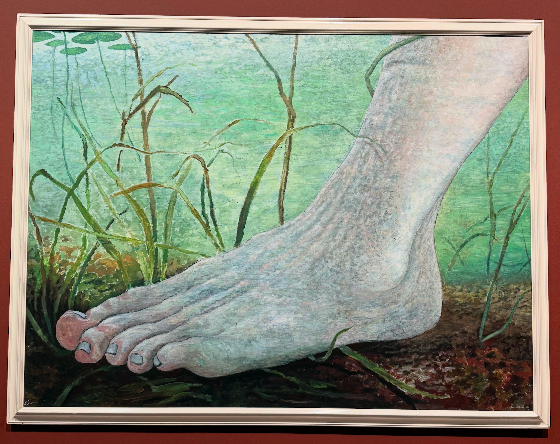 Jan Håfström, Fot, vatten (1972)